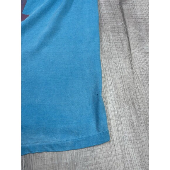 Vintage 80s Ocean Pacific Frank Sinatra Shirt Large Surf Comp Blue Beach Rare V - Picture 14 of 14